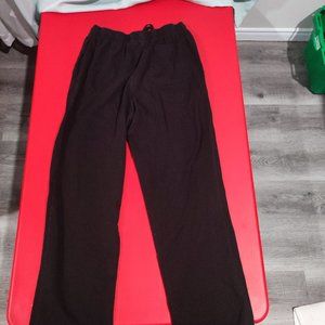 Athletic works black jogger women's size L